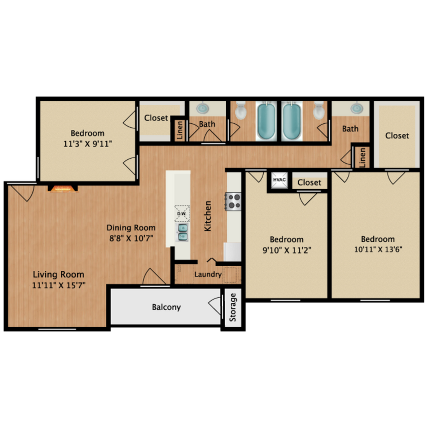Floor Plan - Galveston