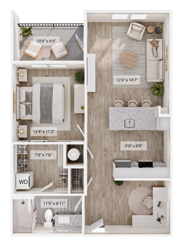 Floor Plan - The Pilsner