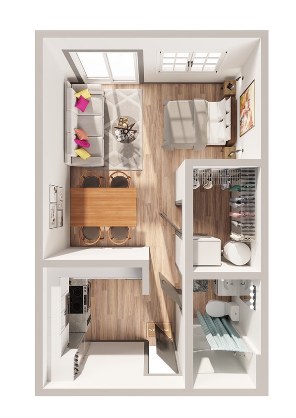 Legacy North- S1FC0 Floorplan - S1F