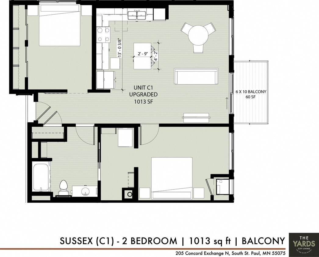 Floor Plan - Sussex (C1)
