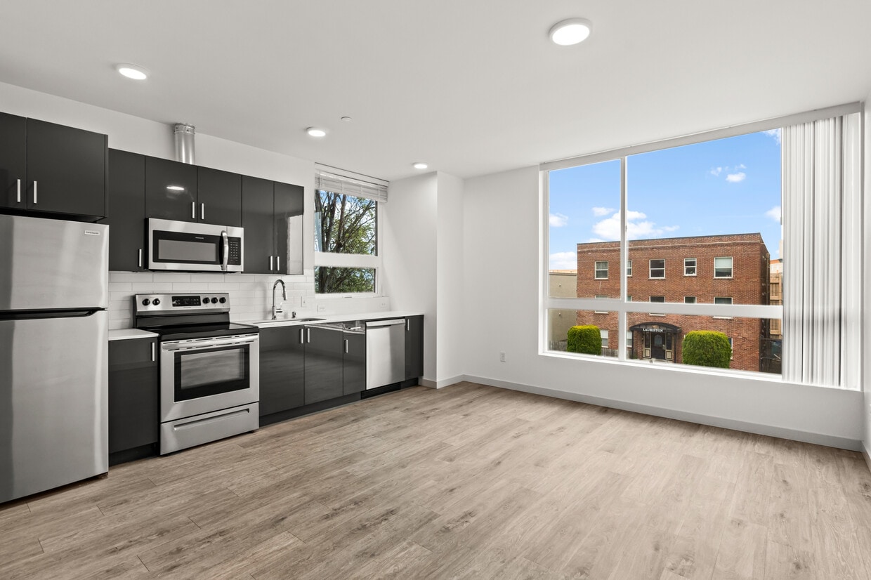 Two Bedroom Two Bath Deluxe Kitchen/Living - Two Bedroom Two Bath Deluxe