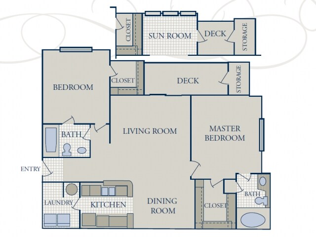 The Crenshaw II - The Crenshaw - Sunroom