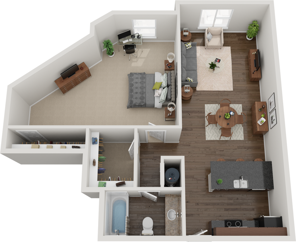 Floor Plan - Boulevard