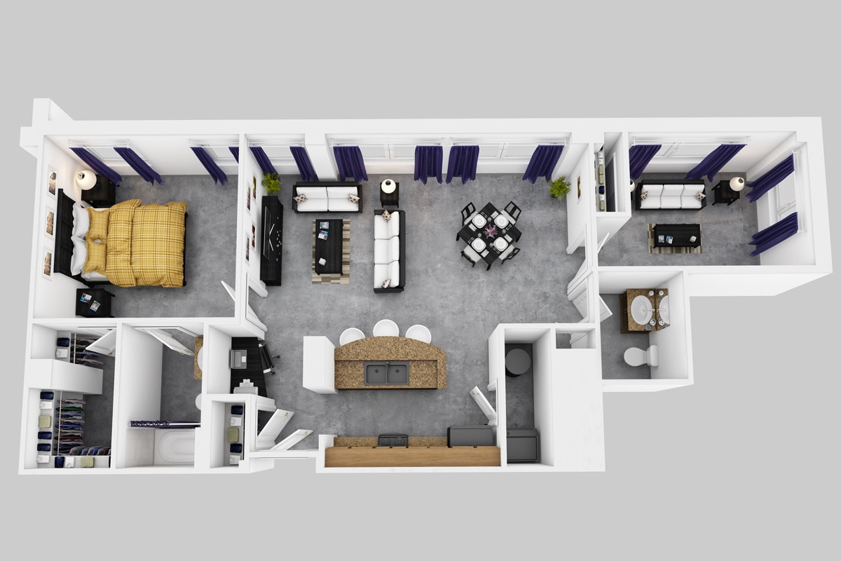 Floor Plan - The Duval