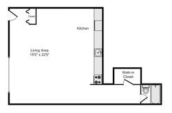 Floor Plan - Studio