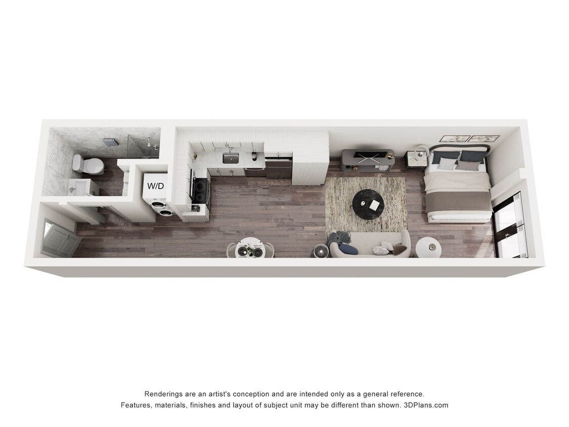 Floor Plan - M10 - Furnished