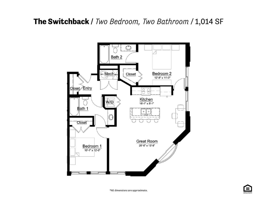 Floor Plan - The Switchback