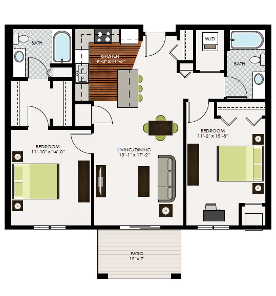 Floor Plan - The Liffey