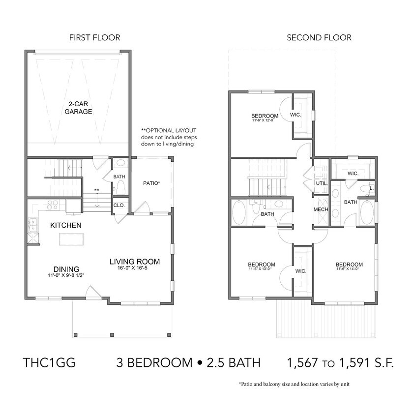 Floor Plan - THC1GG