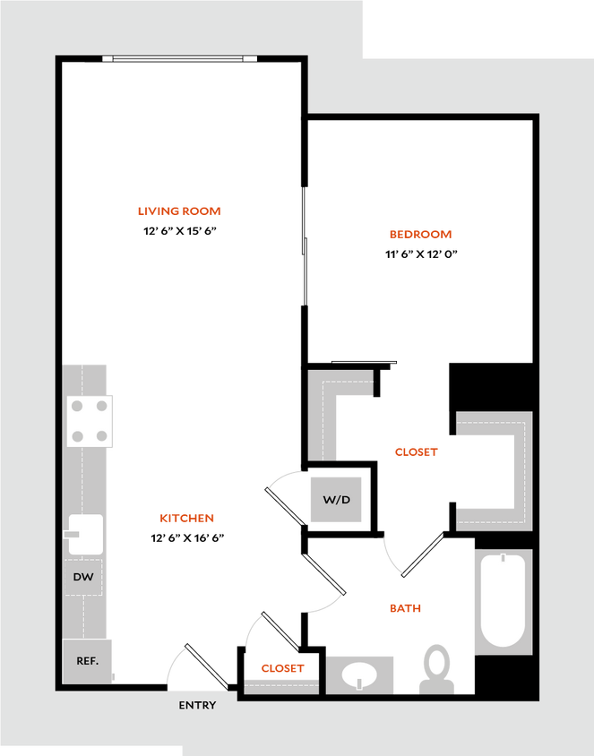 Floor Plan - Studio B