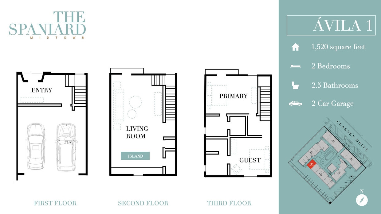 Floor Plan - Avila 1