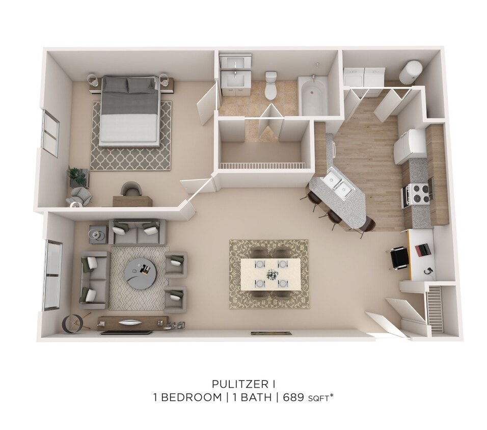 Floor Plan - Pulitzer I
