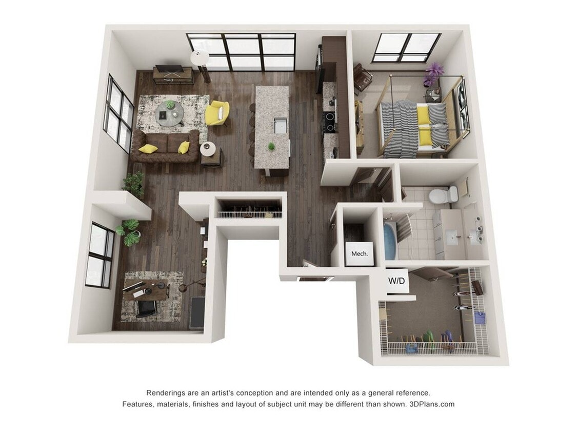1 Bedroom - 1 Bathroom with Den - Stratford (1 Bedroom & 1 Bathroom  w/ a Den)