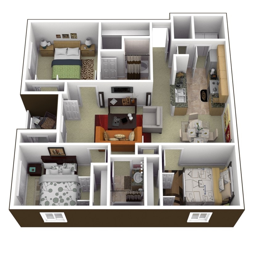 Floor Plan - The Berkeley