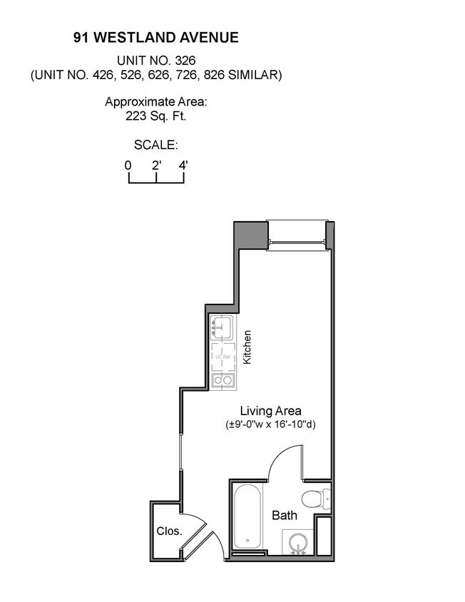 Floor Plan - 91 Westland Efficiency 