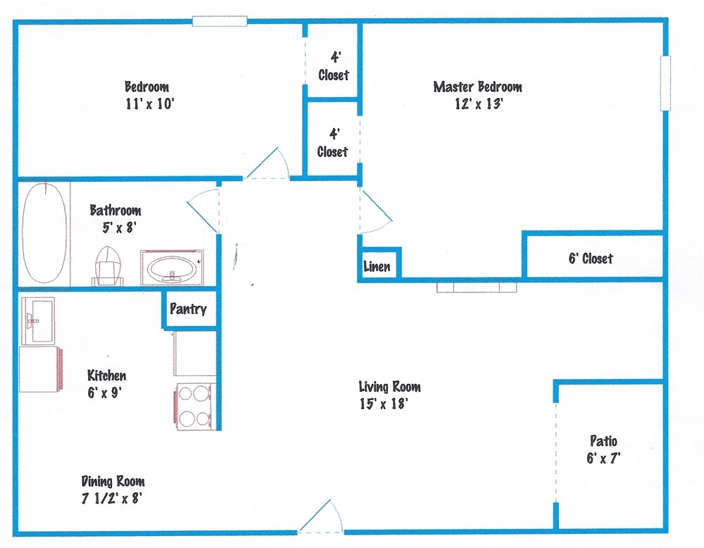 2BR/1BA - 2BR LOFT