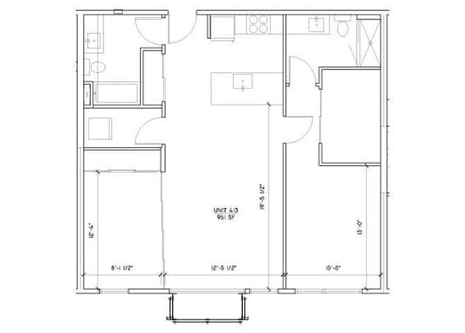 Floor Plan - B2/B4 Flat