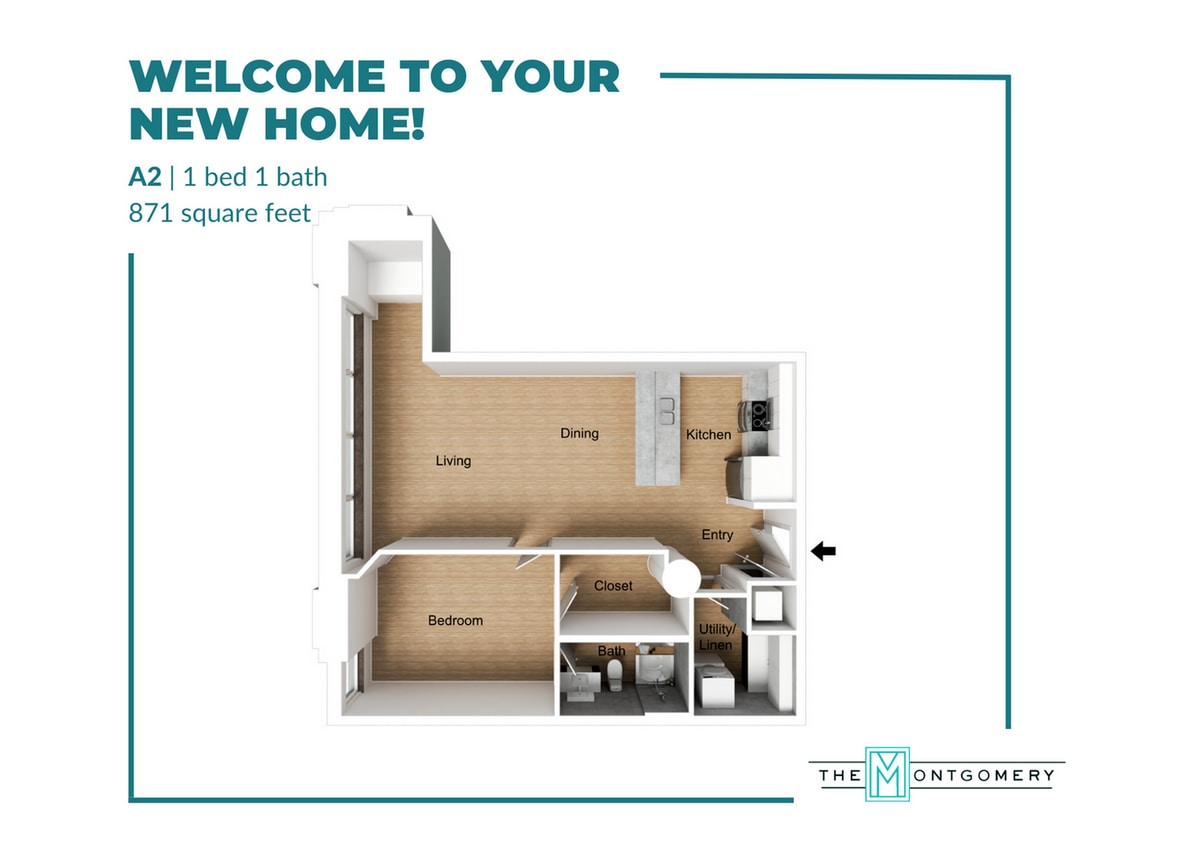 A2 Floor Plan - A2 Renovated