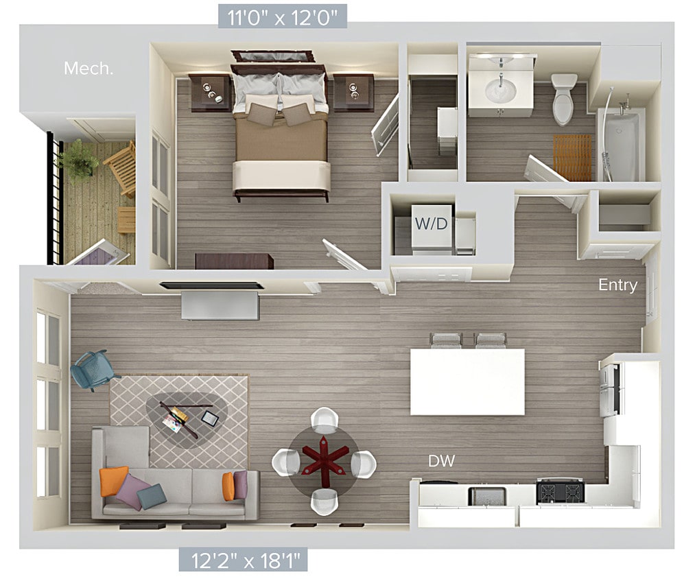 Floor Plan - A1-urb-730