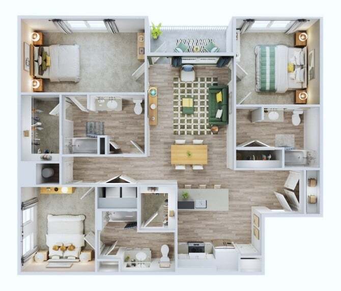 Floor Plan - 3A ANSI