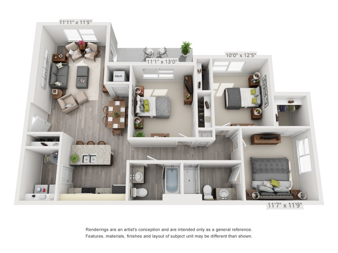 3 Bedroom (V1) - The Arioso