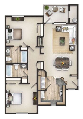 Floor Plan - The Devonshire 80