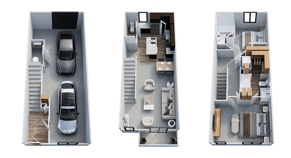 Floor Plan - Two Bedroom