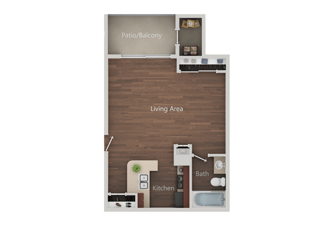 Floor Plan - STUDIO A