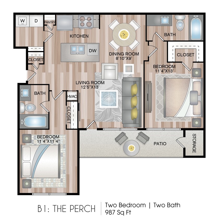 Floor Plan - The Perch