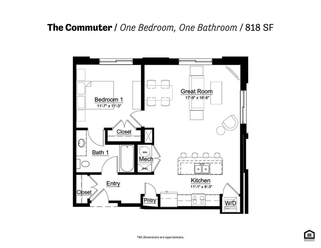 Floor Plan - The Commuter