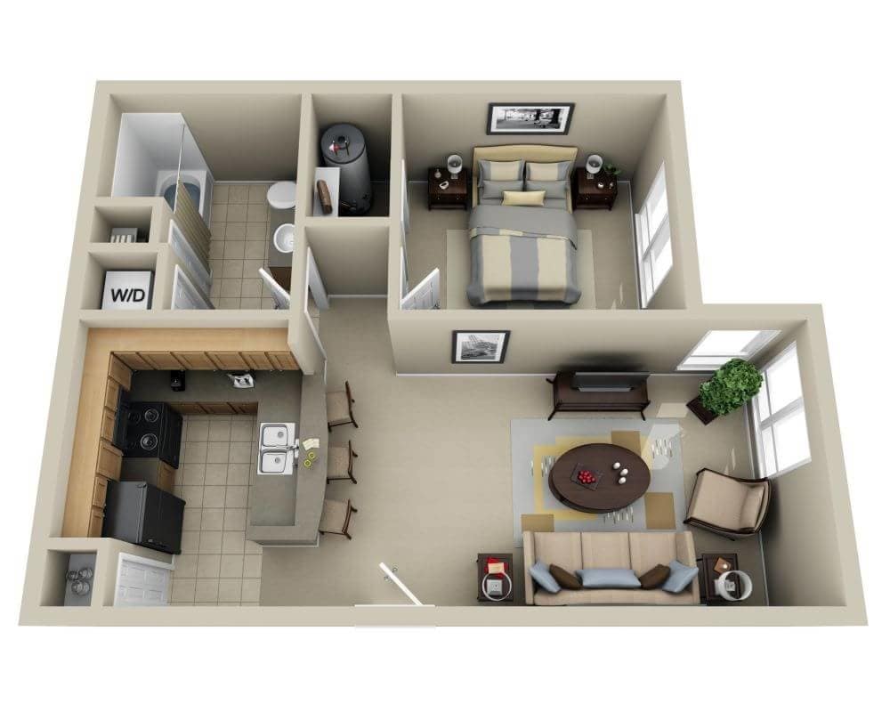 Floor Plan - Plan A1E
