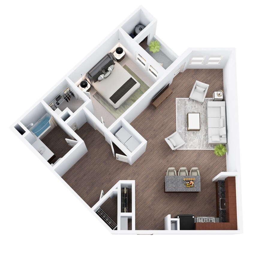 Floor Plan - A6D  |  Den