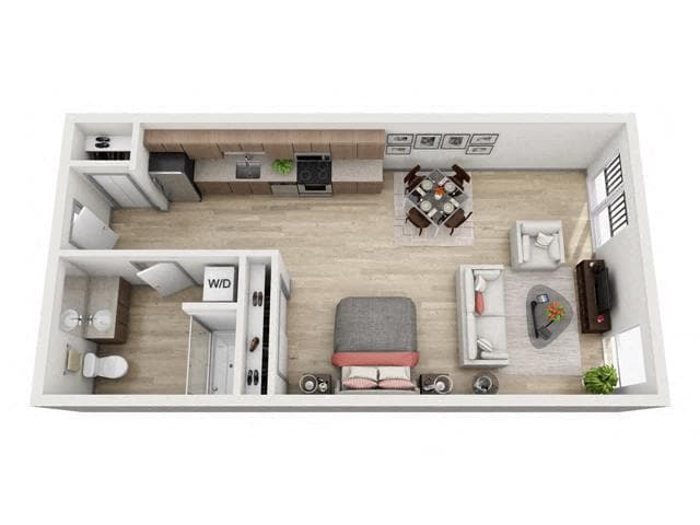 Floor Plan - The Boxcar