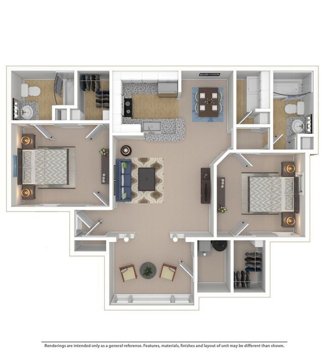 Floor Plan - Garrison with Sunroom - B2B