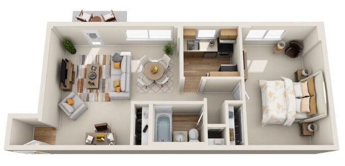 Floor Plan - Arbor *Newly Renovated Homes Available