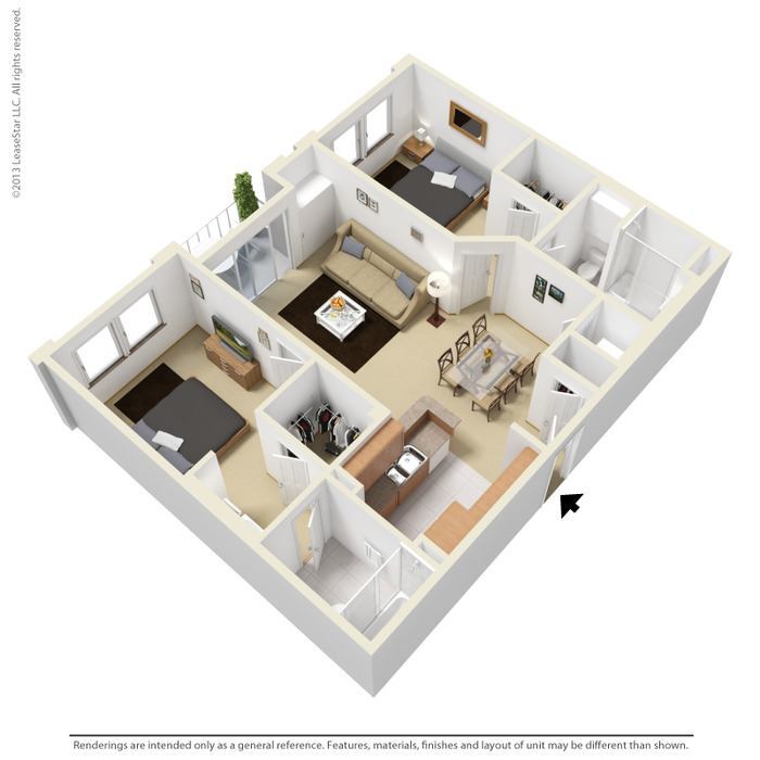 Floor Plan - The La Brea