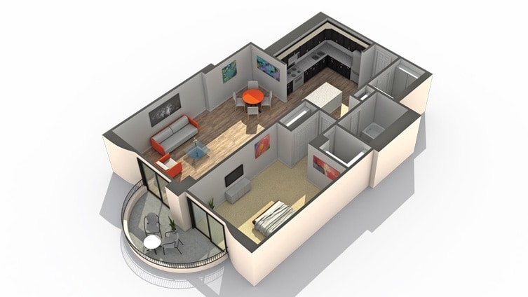 Floor Plan - Seven 62