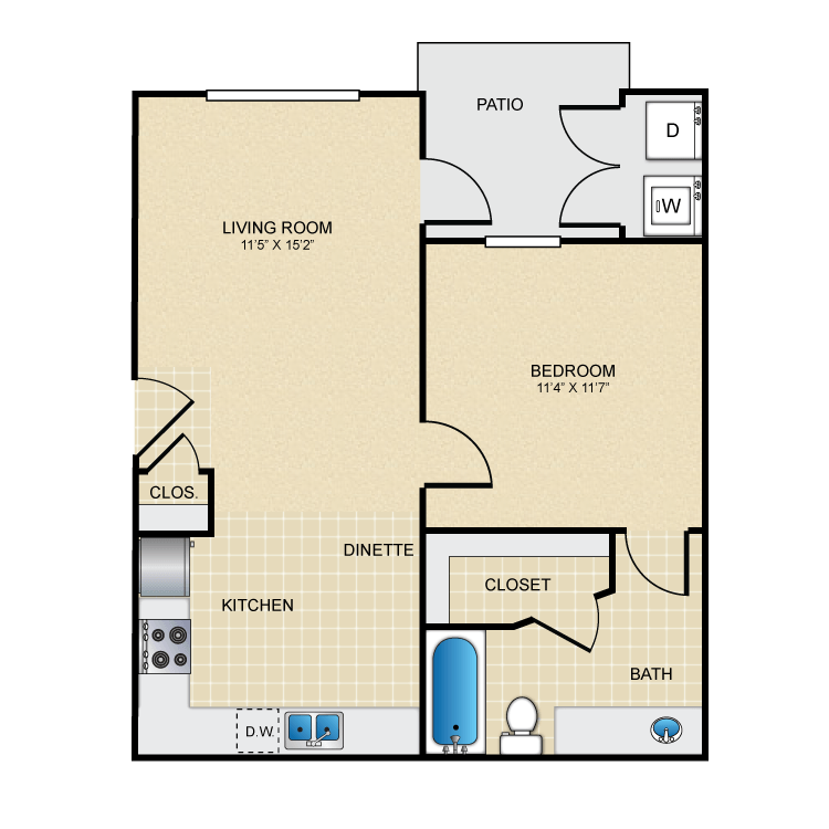 Floor Plan - The El Paso