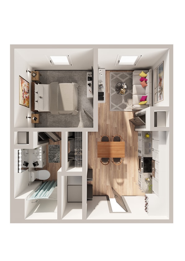 Legacy North - A1AC0 Floorplan - A1A