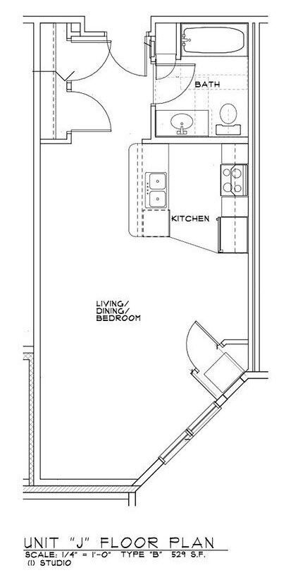 Floor Plan - Studio