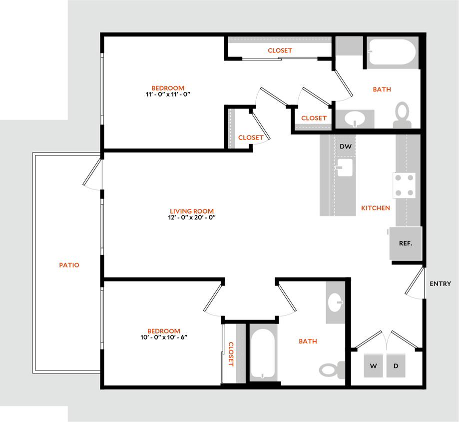 Floor Plan - South 2F