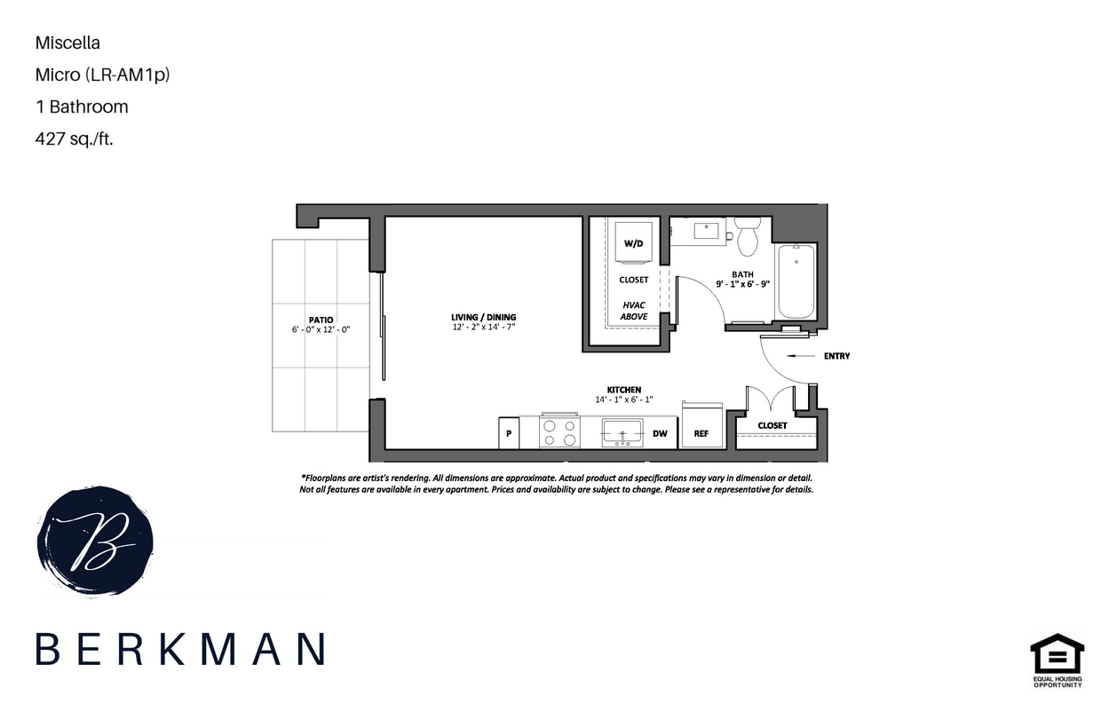 Floor Plan - Miscella + Patio