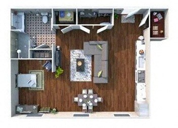 Floor Plan - Studio