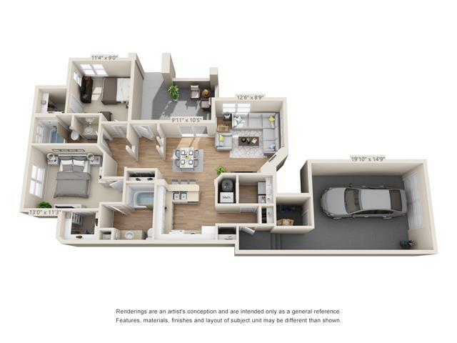 Floor Plan - Red Canyon - Rock Canyon