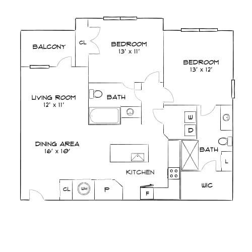 Floor Plan - Design 2B