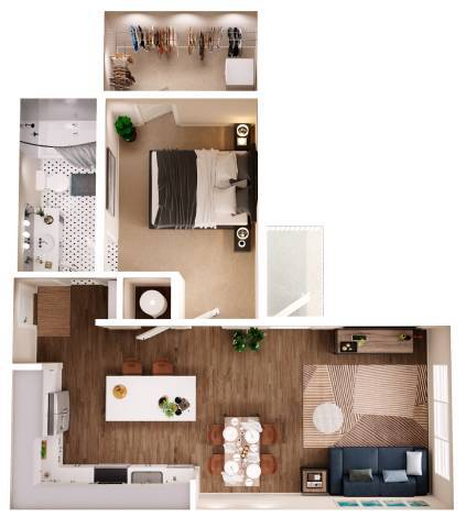 Floor Plan - A7B