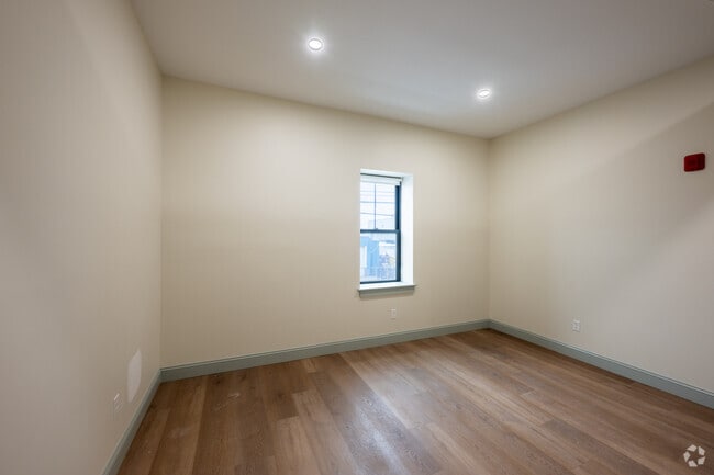 2BR, 1BA - 820 SF - Living Room - Sacred Heart Lofts