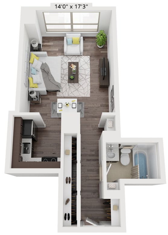 Floor Plan - STUDIO SIX
