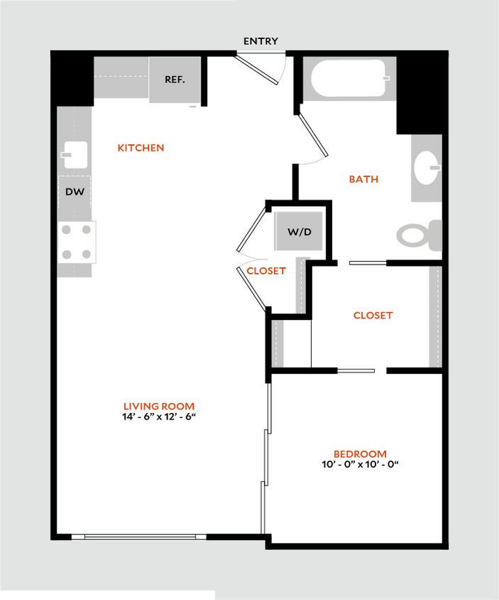 Floor Plan - Plan 1F