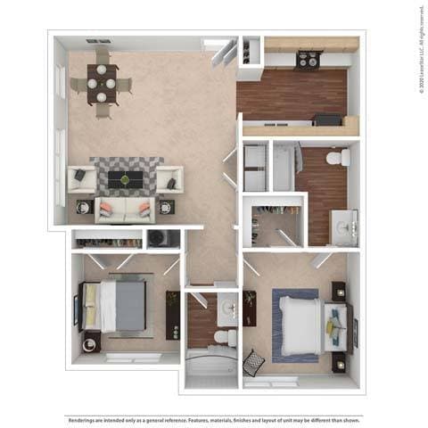 Floor Plan - The Hilltop